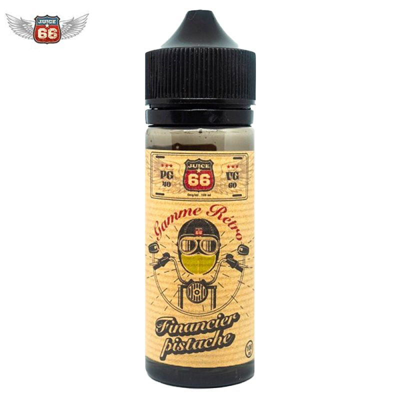Financier Pistache Retro 100ml - Juice 66.webp
