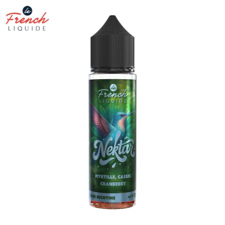 Myrtille Cassis Cranberry 50ml - Nektar by Le French Liquide.webp