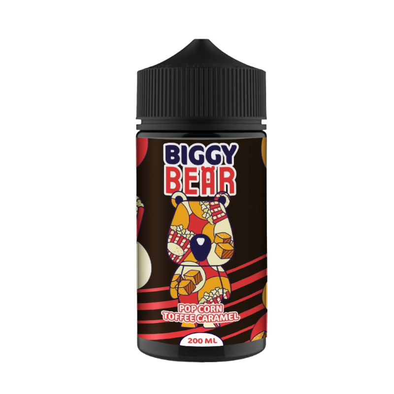 POPCORN TOFFEE CARAMEL BIGGY BEAR 200ML 00MG