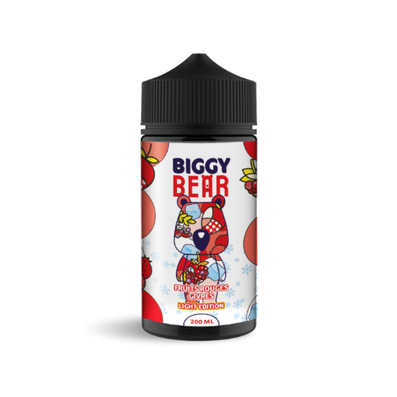 FRUITS ROUGES GIVRES LIGHT EDITION BIGGY BEAR 200ML