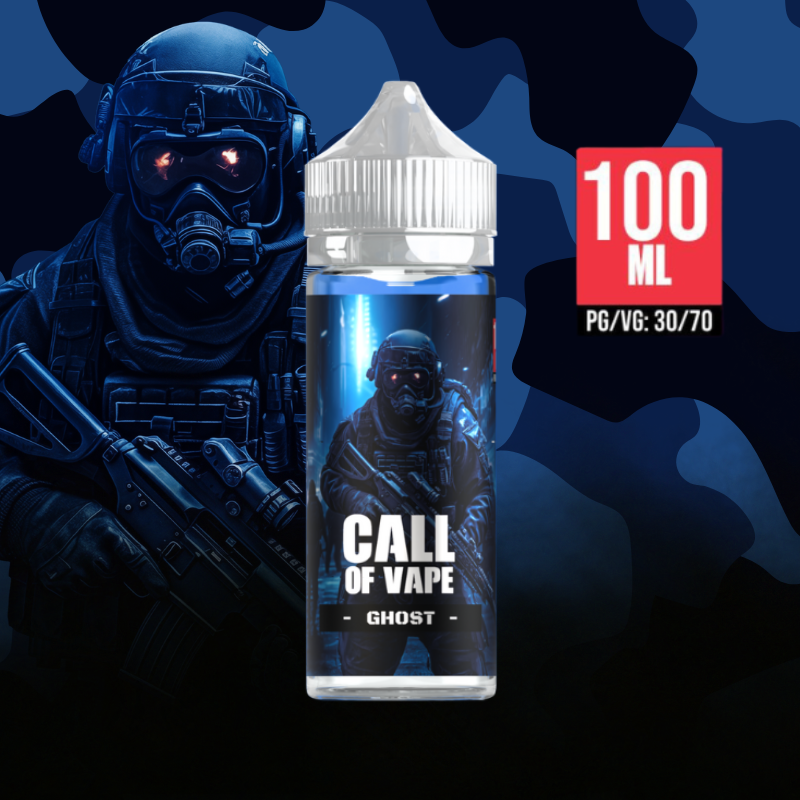 GHOST CALL OF VAPE CLOUD VAPOR 100ML