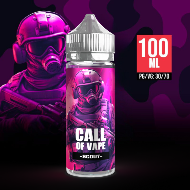 SCOUT CALL OF VAPE CLOUD VAPOR 100ML