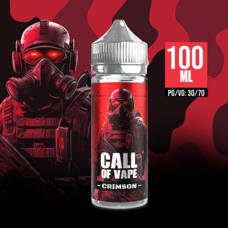 CRIMSON CALL OF VAPE CLOUD VAPOR 100ML