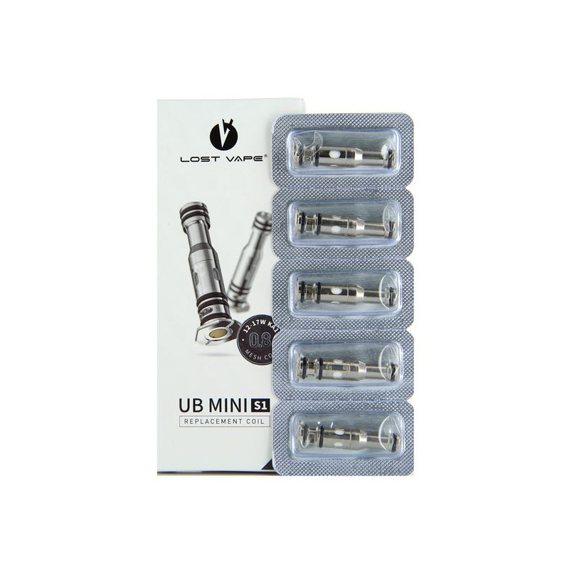 PACK DE 5 RÉSISTANCES MESH UB MINI LOST VAPE
