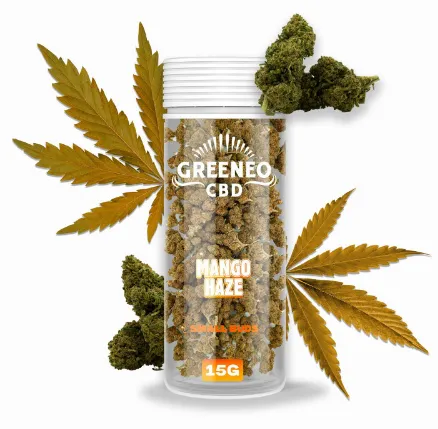Mango haze fleur 6% CBD 15gr