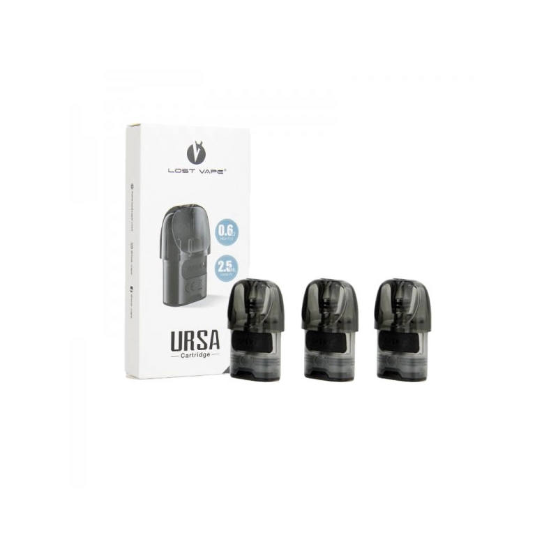 CARTOUCHE URSA NANO SERIES 0.6OHM (3PCS) - LOST VAPE