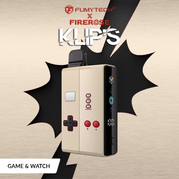 kit POD KLIP'S 7ML 2200MAH RETRO GAMER EDITION - FUMYTECH X FIREROSE