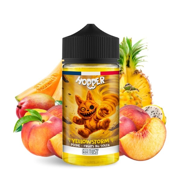 Yellowstorm 0mg 200ml - Hopper by Airmust