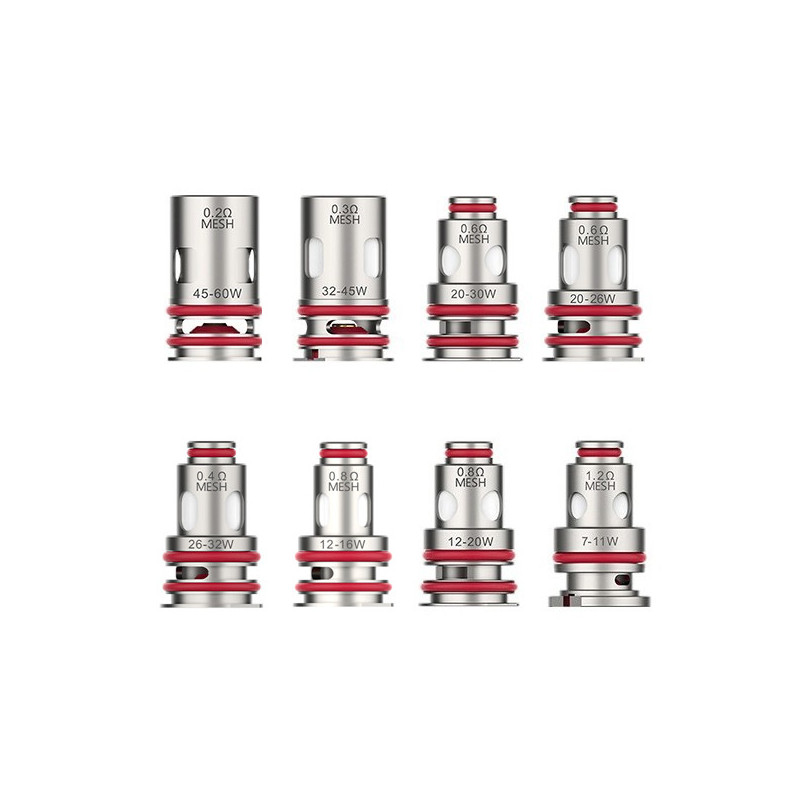 Résistances GTX 2 Mesh - Vaporesso (pack de 5)