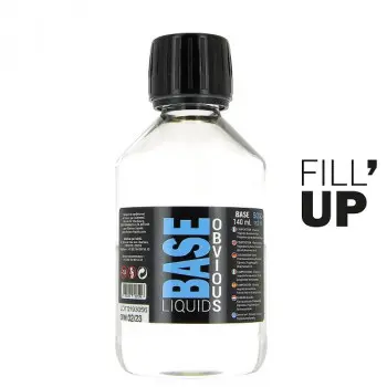 Base "Fill'UP" 140ml 50/50 00mg Obvious Liquids