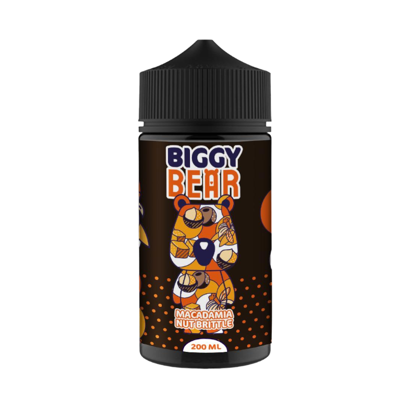 MACADAMIA NUT BRITTLE BIGGY BEAR 200ML 00MG