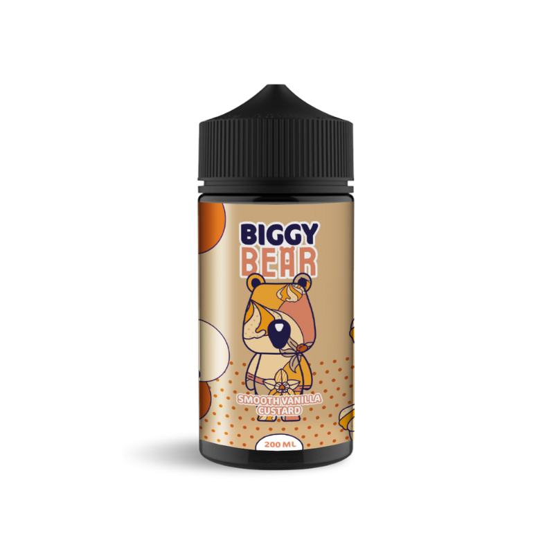 SMOOTH VANILLA CUSTARD BIGGY BEAR 200ML