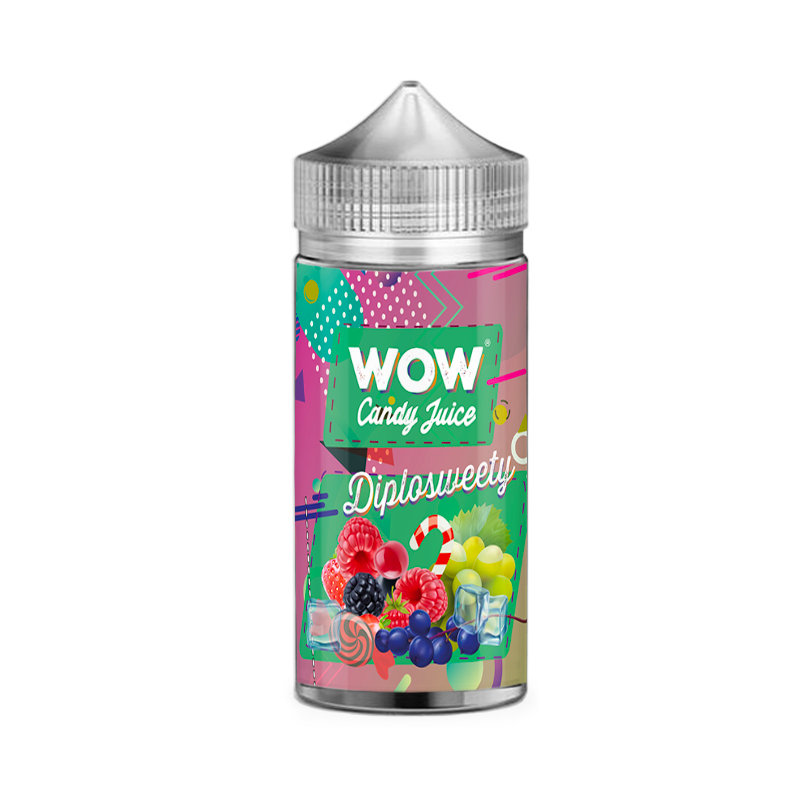 DIPLOSWEETY WOW CANDY JUICE MADE IN VAPE 100ML