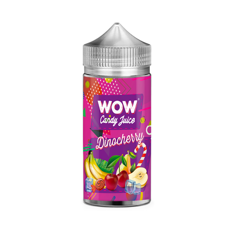 DINOCHERRY WOW CANDY JUICE MADE IN VAPE 100ML