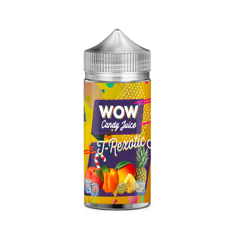 T-REXOTIC WOW CANDY JUICE MADE IN VAPE 100ML