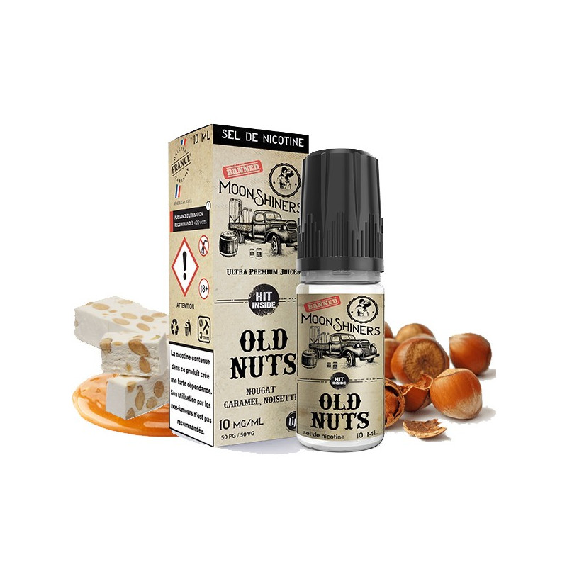 OLD NUTS NIC SALT MOONSHINERS LIPS 10ML (20mg)