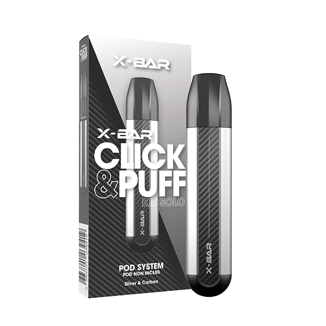 CLICK & PUFF – KIT SOLO SILVER 