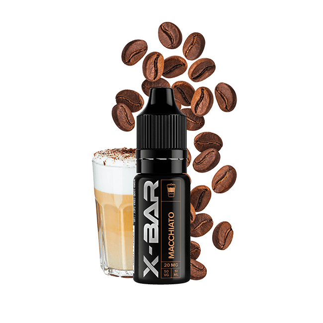 E-LIQUIDE 10ML MACHIATTO sel de nicotine (20mg)