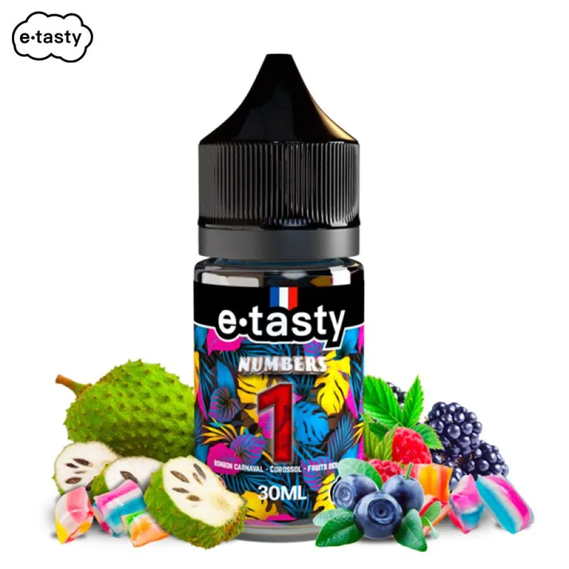 Concentré Un 30ml - Numbers by E.Tasty