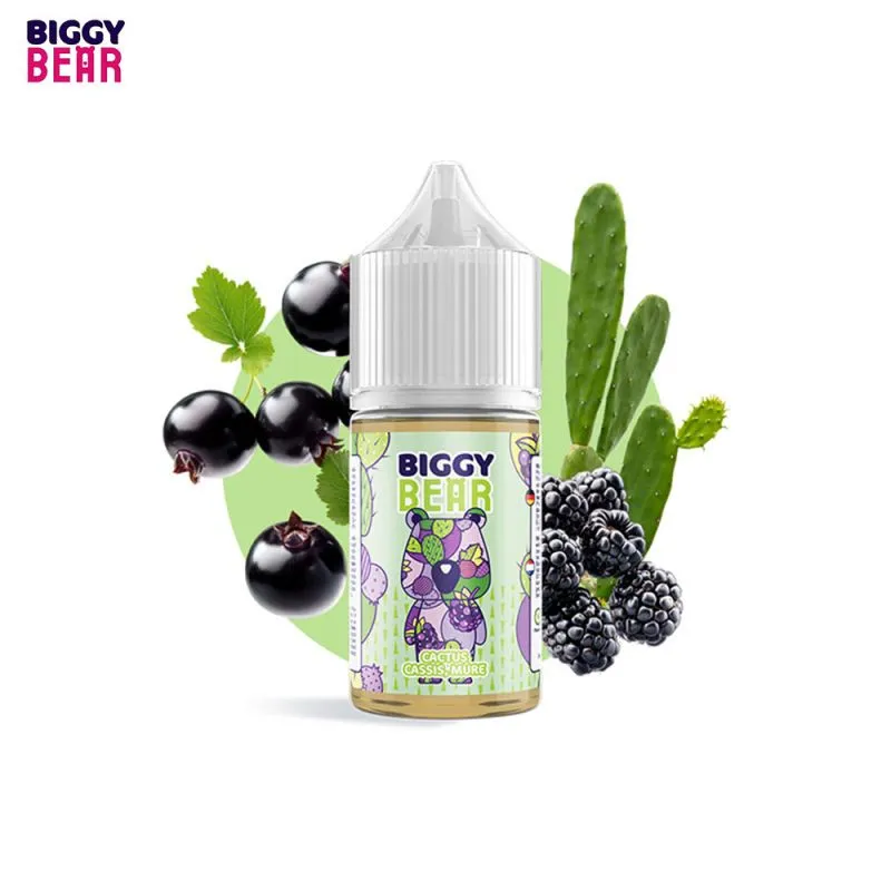 Concentré Cactus Cassis Mûre 30ml - Biggy Bear