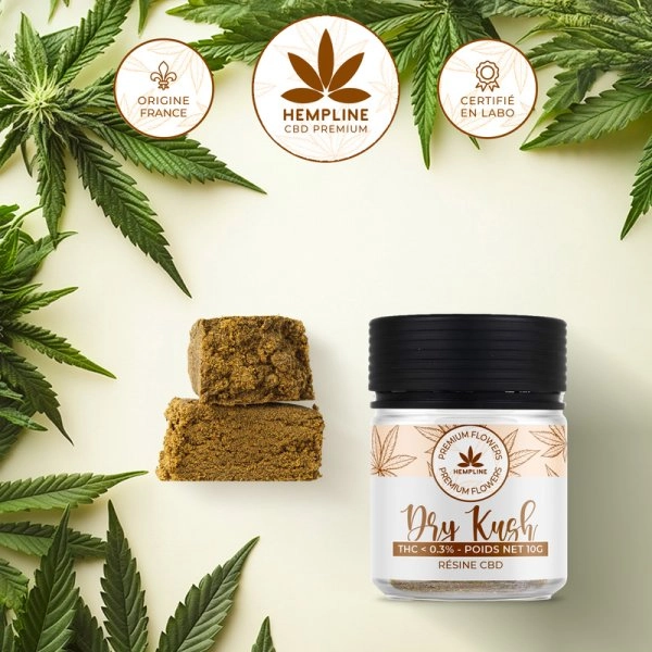 Dry Kush Résine CBD (10g) - Hempline