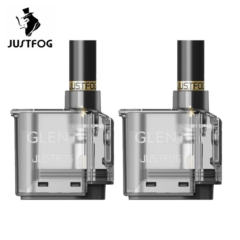 CARTOUCHES GLENT VERSION FILTRE 3,5ml (2PCS) - JUSTFOG (0,6 Ohm)