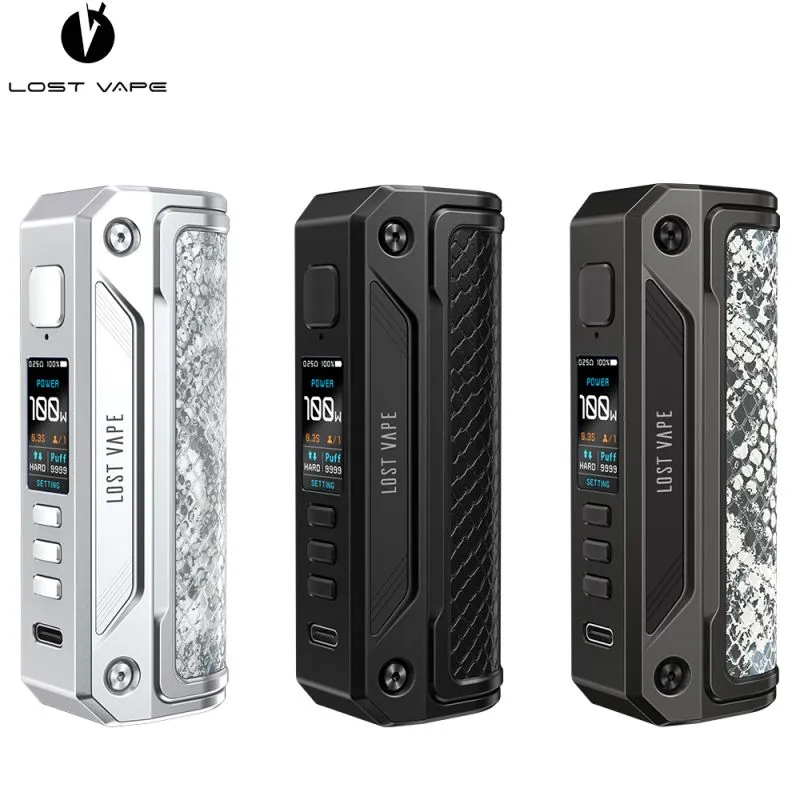 Box Thelema Solo 100W - Lost Vape (Phantom Black)