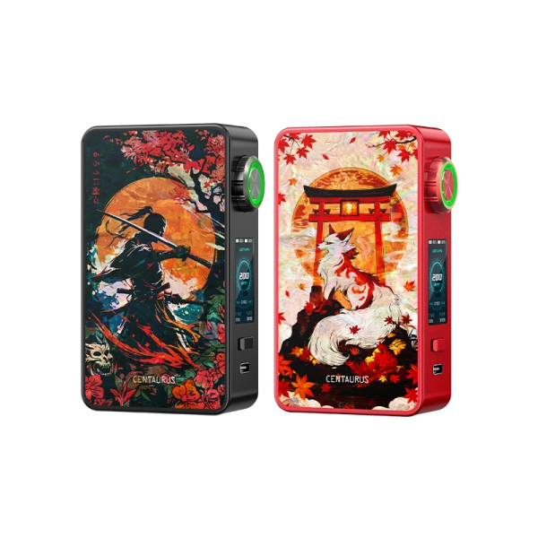 Box Centaurus M200 200W 2x18650 New Colors - Lost Vape (Akai Inari)