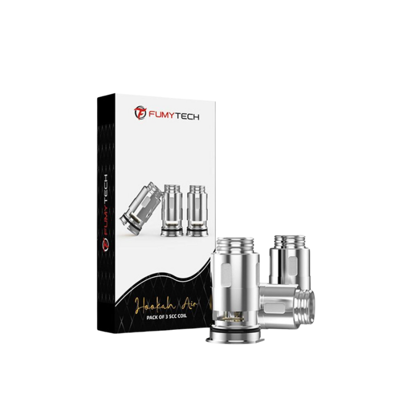 PACK DE 3 RESISTANCES SSC HOOKAH AIR FUMYTECH 0,4Ohm