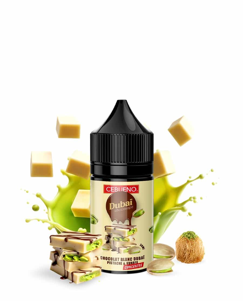 Dubaï Chocovape® White – CEBUENO® 30ml 