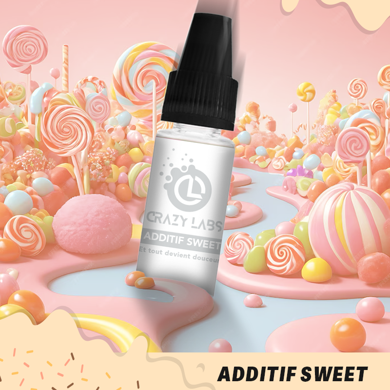 ADDITIF SWEET - 10ML - CRAZY LABS