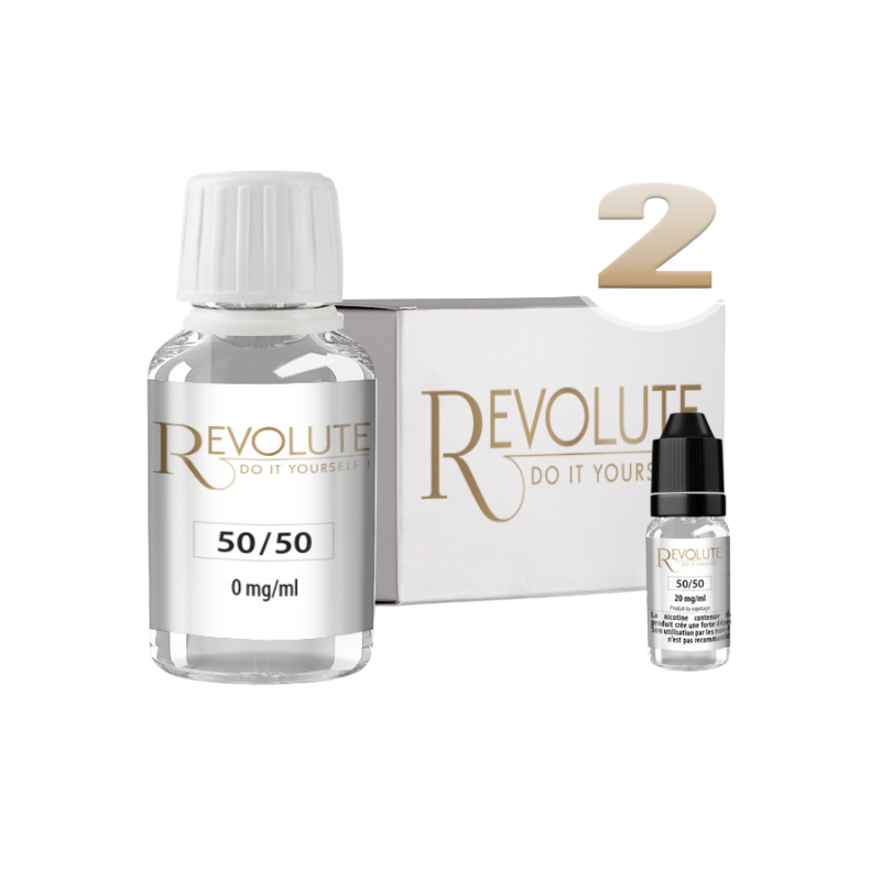 PACK DIY 115ML 50/50 02MG REVOLUTE