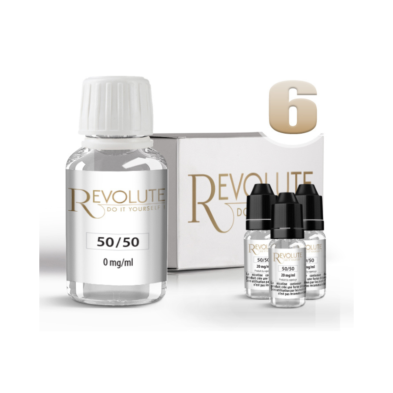 PACK DIY 115ML 50/50 06MG REVOLUTE