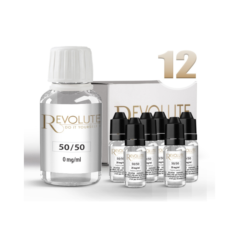 PACK DIY 115ML 50/50 12MG REVOLUTE
