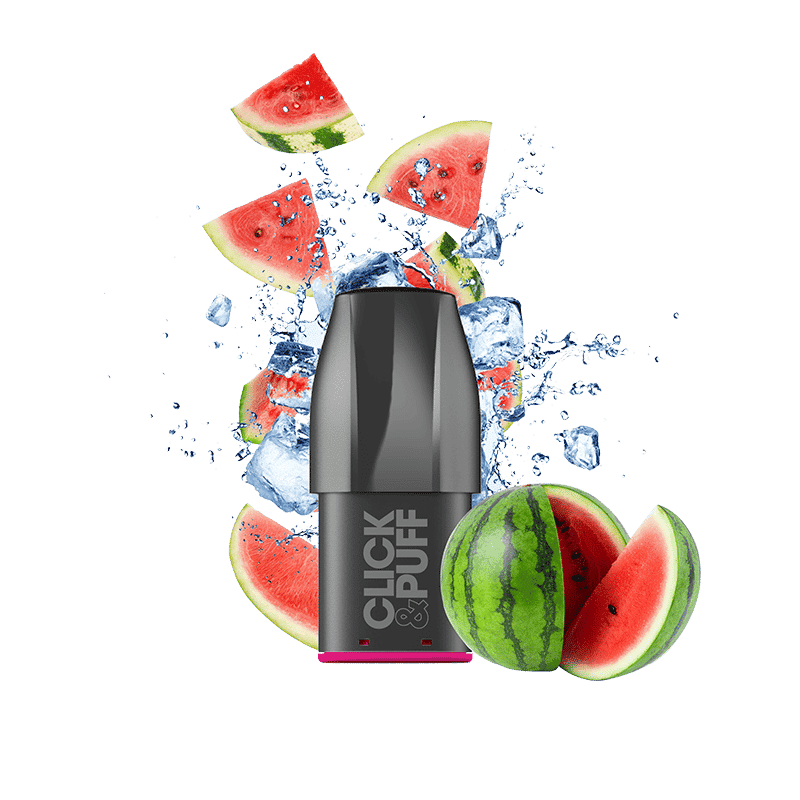 CLICK & PUFF – POD – PASTÈQUE GLACÉE (omg)