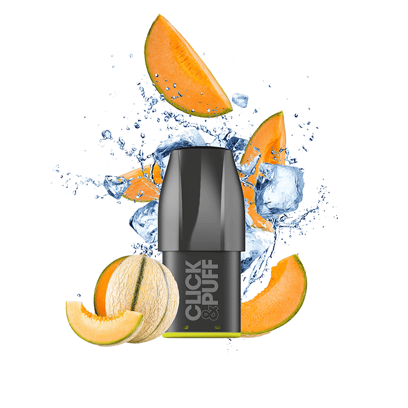 CLICK & PUFF – POD – MELON GLACÉ