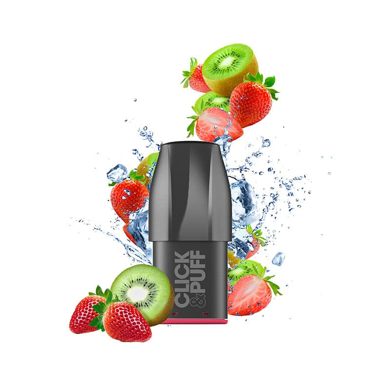 CLICK & PUFF – POD – FRAISE KIWI (omg)