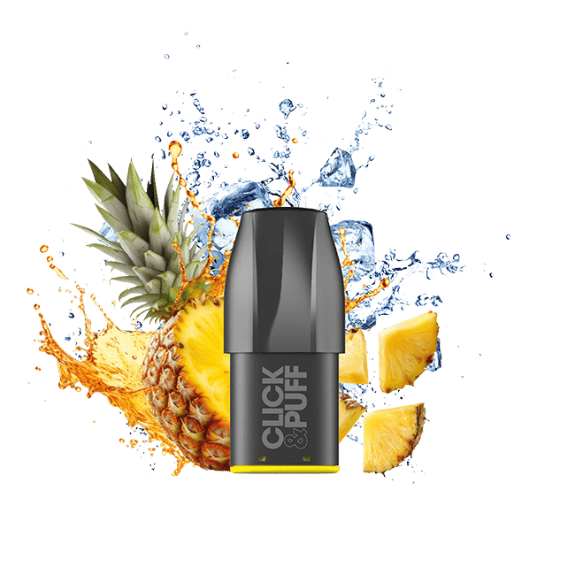 CLICK & PUFF – POD – ANANAS GLACÉ