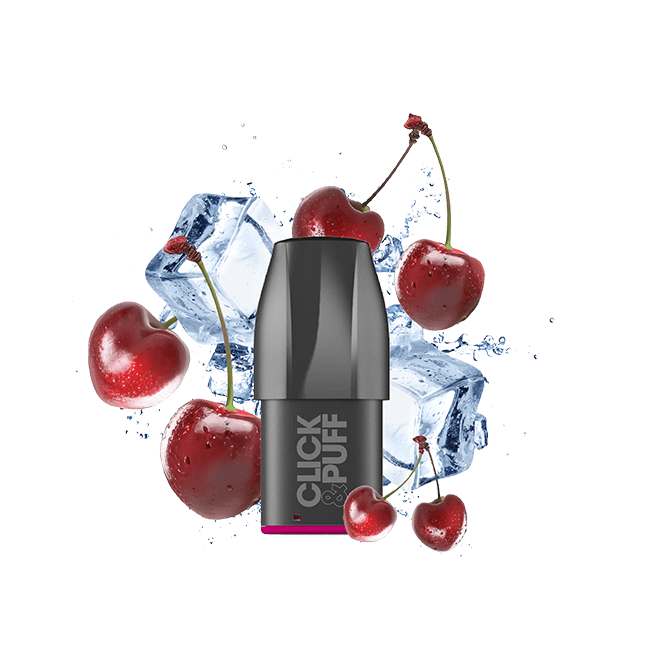 CLICK & PUFF – POD – CERISE GLACÉE (omg)