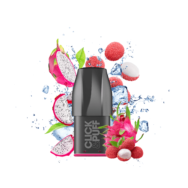 CLICK & PUFF – POD – DRAGON LITCHI