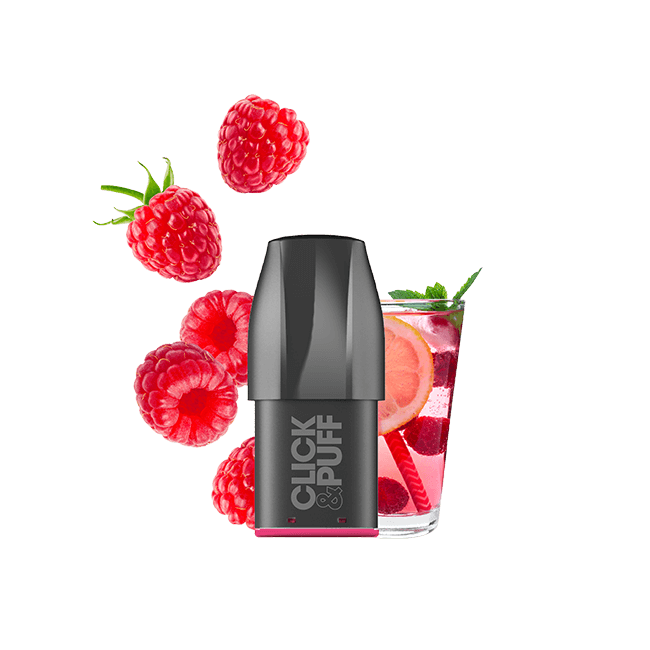 CLICK & PUFF – POD – FRAMBOISE SODA (omg)