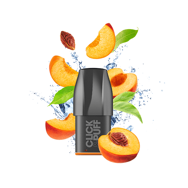 CLICK & PUFF – POD – PÊCHE GLACÉE (omg)