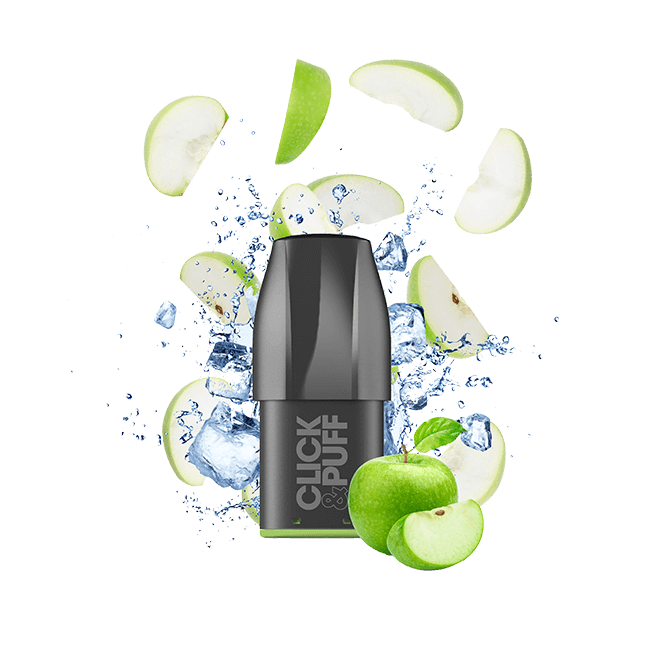 CLICK & PUFF – POD – POMME VERTE (omg)