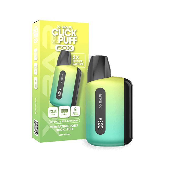 CLICK & PUFF – BOX GREEN RIVER 
