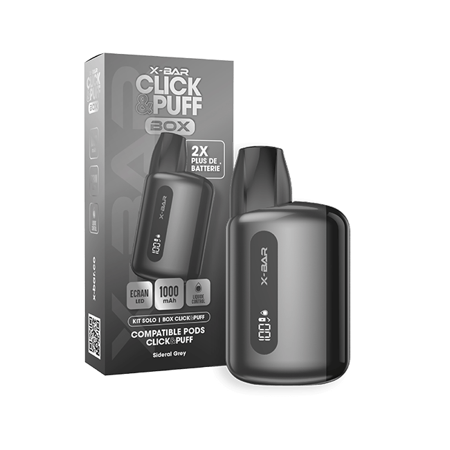 CLICK & PUFF – BOX SIDERAL GRAY 