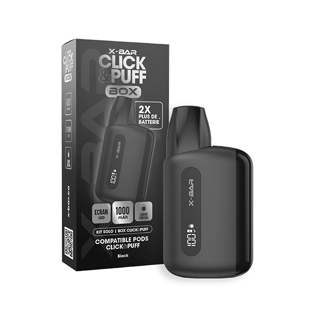 CLICK & PUFF – BOX SOFT BLACK 