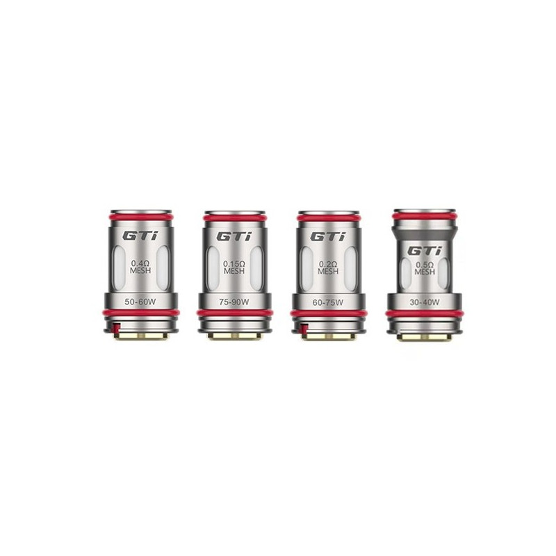PACK DE 5 RÉSISTANCES MESH GTI ITANK VAPORESSO (0,4 Ohm)