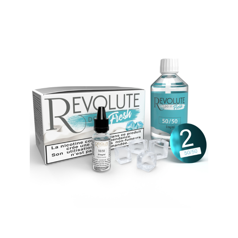 PACK DIY FRESH 115ML 50/50 02MG REVOLUTE