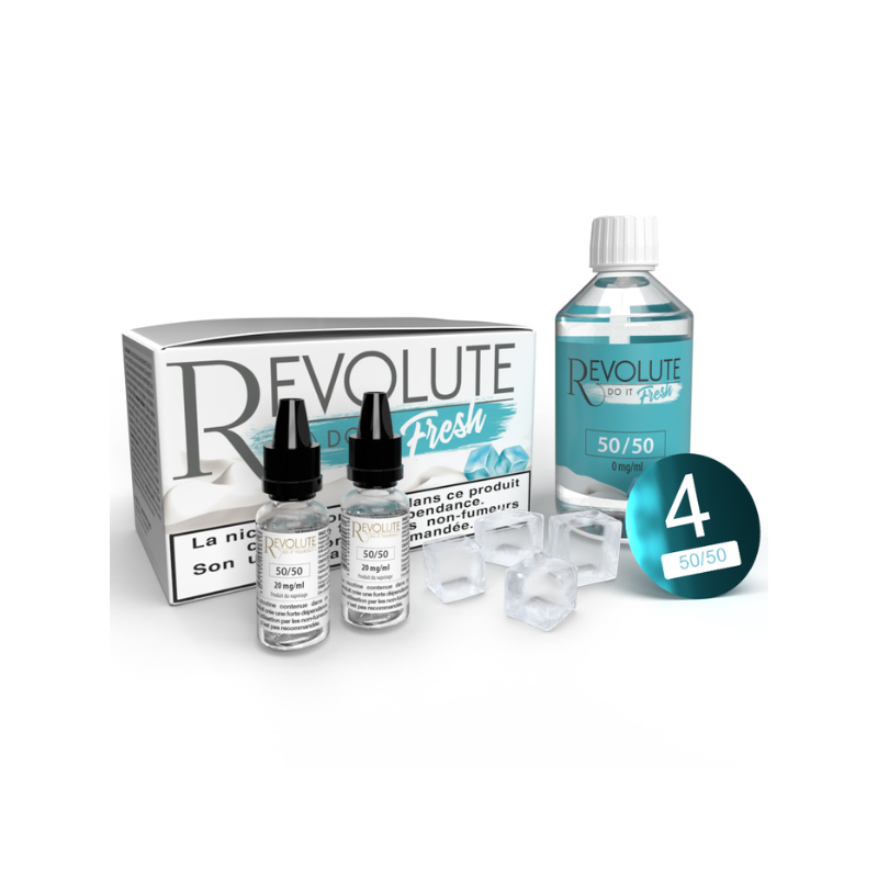 PACK DIY FRESH 115ML 50/50 04MG REVOLUTE
