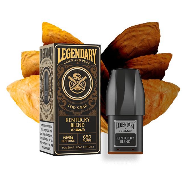 CLICK & PUFF LEGENDARY – POD – KENTUCKY BLEND (6mg)